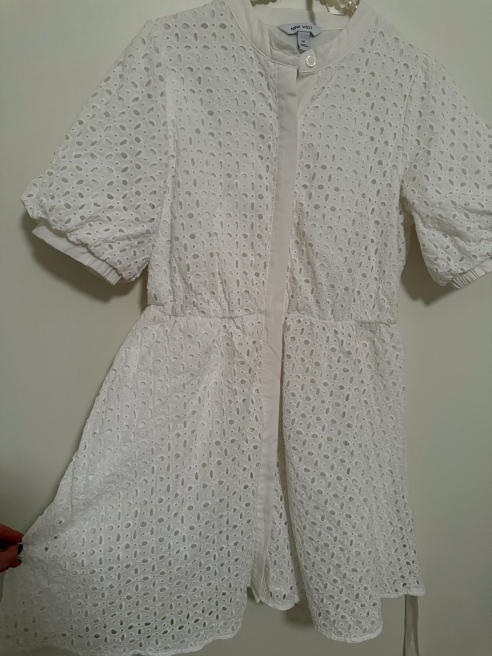 Nine West White Mini Dress - Picture 9 of 10